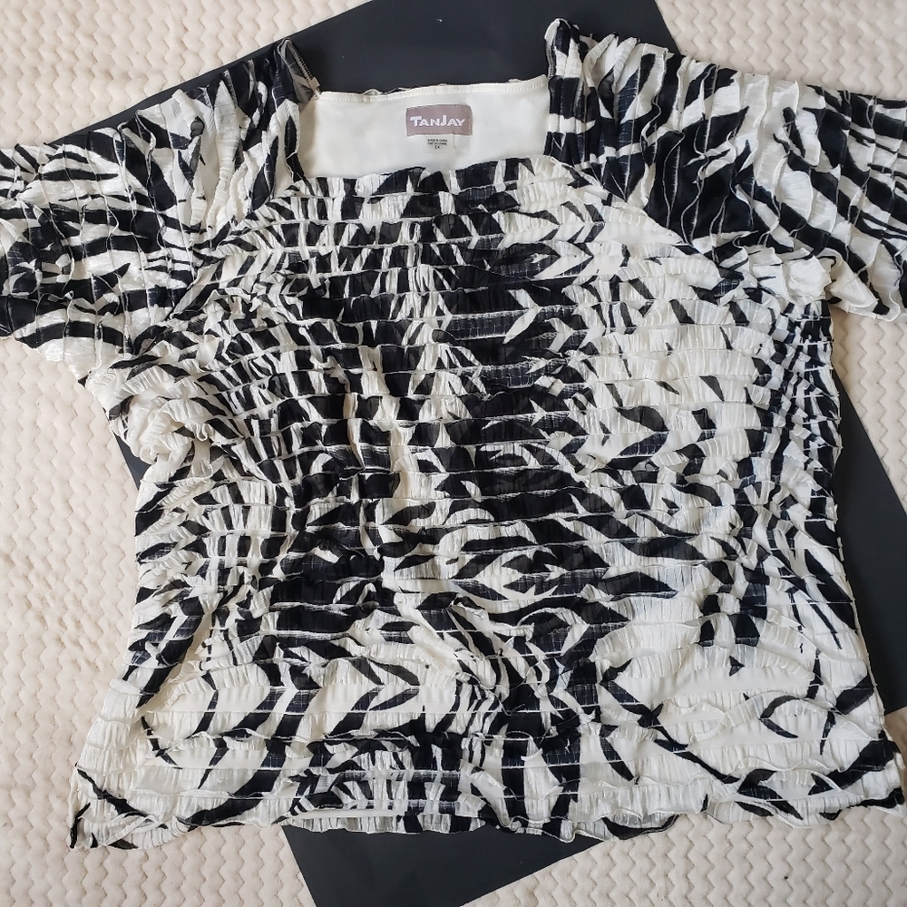 Tanjay Ruffled Top - Picture 6 of 6